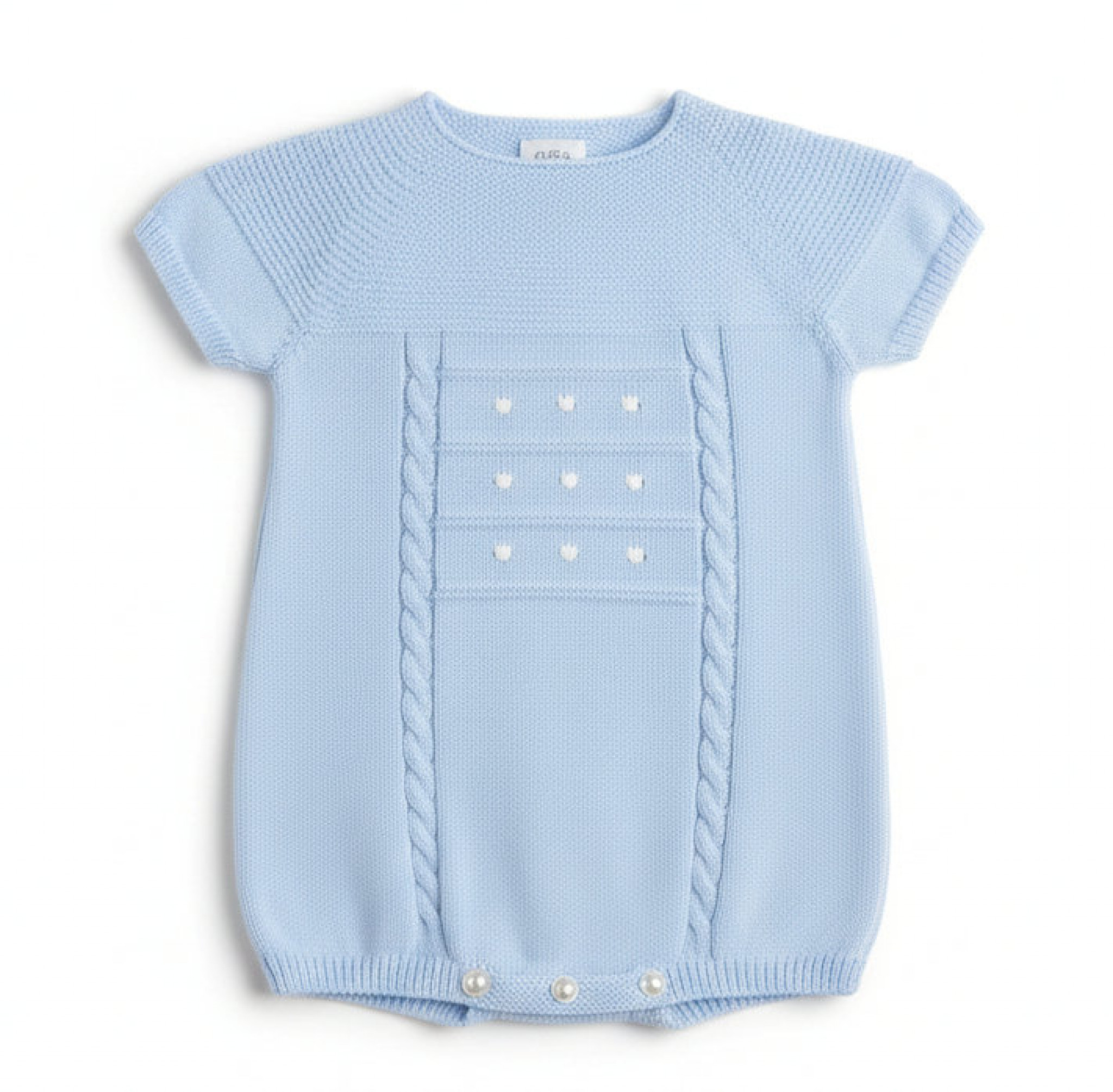 Pex B0946 * PX0946B  Sky Blue Thomas Romper(0-9 months)