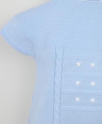Pex B0946 * PX0946B  Sky Blue Thomas Romper(0-9 months)