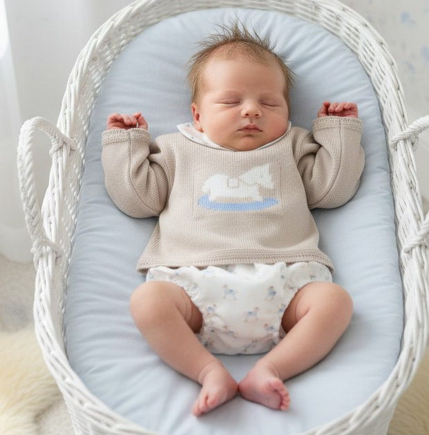 Pex   PX0975N "Rocking Horse" Romper (Newborn - 6 months)