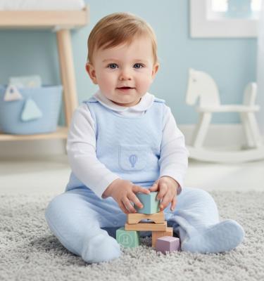 PX1008-S   Pascal Dungaree Hot Air Balloon  (NB - 12 months)