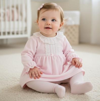 PX1032P-B  Hannah Velour Dress (6-24 months)
