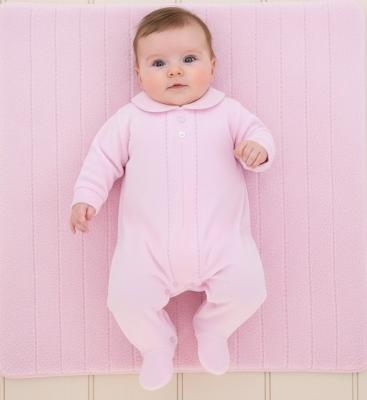 PX7177_AIO-P  Pink Classic Velour All In One  (NB-6 months )