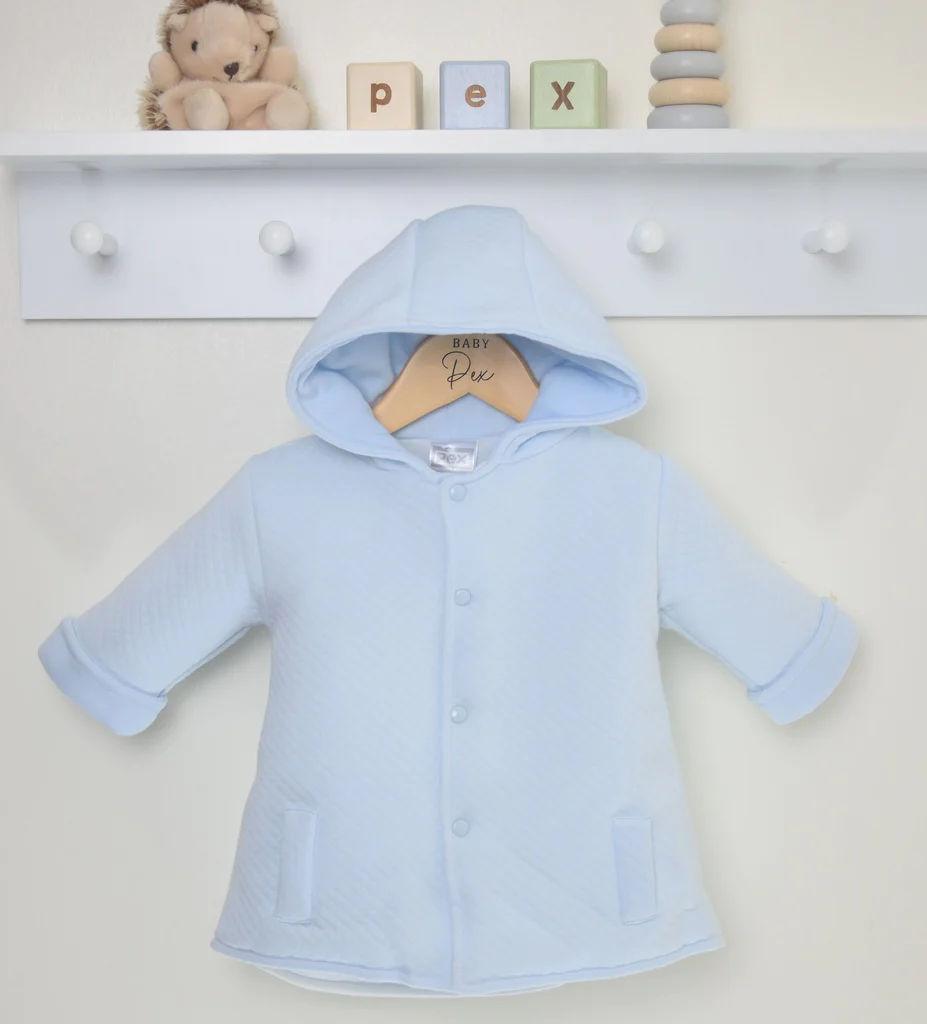 Pex China  PX90410-S Sandwich Suit Coat Sky(Newborn - 12 months)