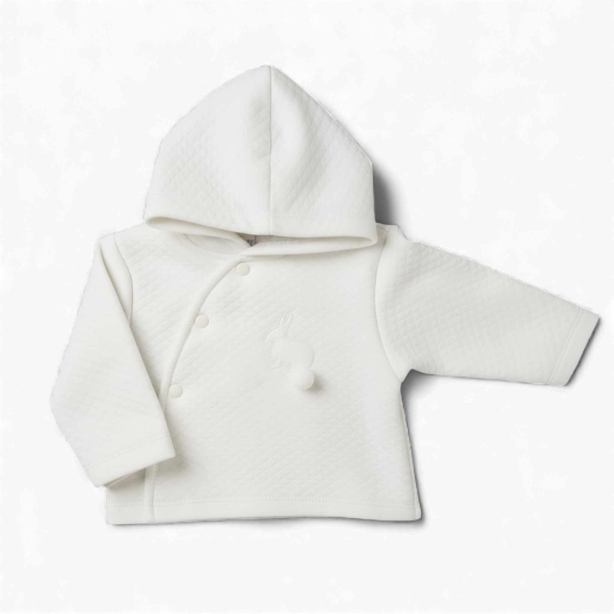 Pex   PX9640-WB White Bunny Coat (9-24 months)