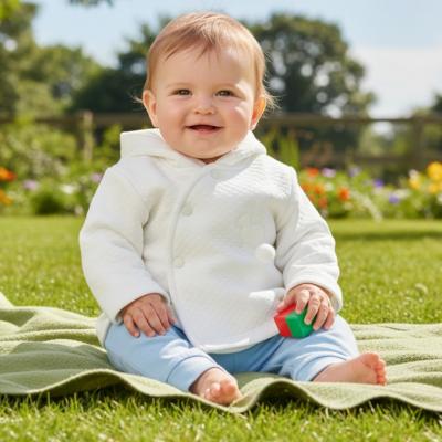 PX9640WB  White Bunny Lightweight jacket (9-24 months)