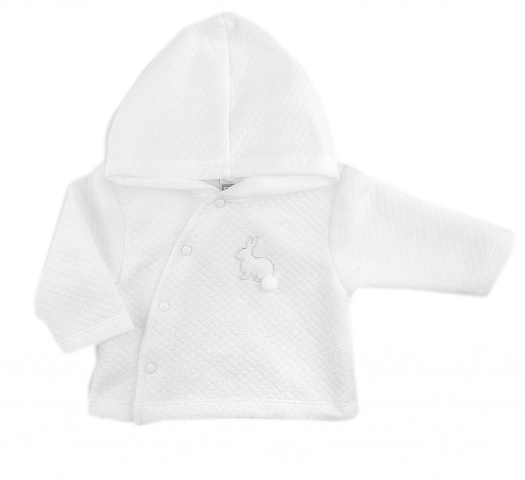 Pex   PX9640-W-A White Bunny Coat (Newborn - 9months)