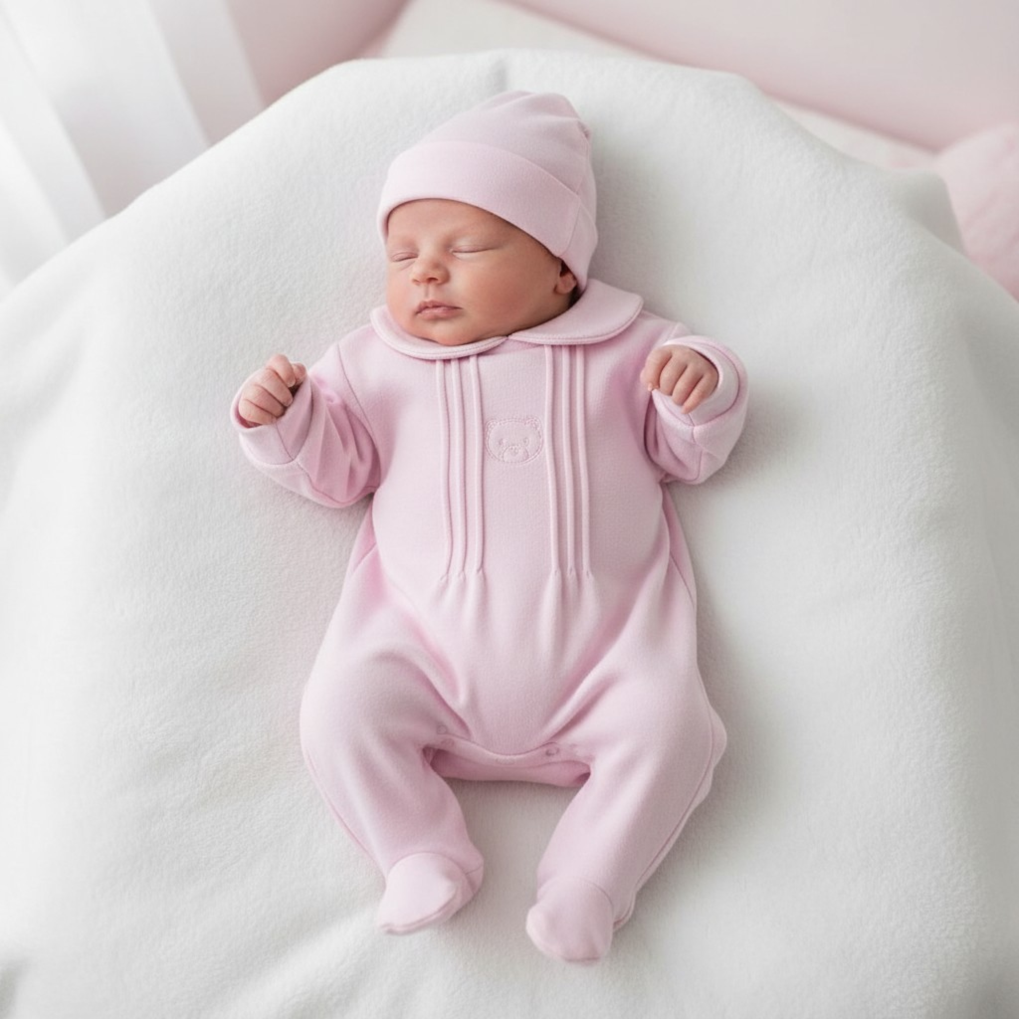 Pex B0059 * PXLBW0059_AIOP  "Bear" Velour All In One (3-5lbs)