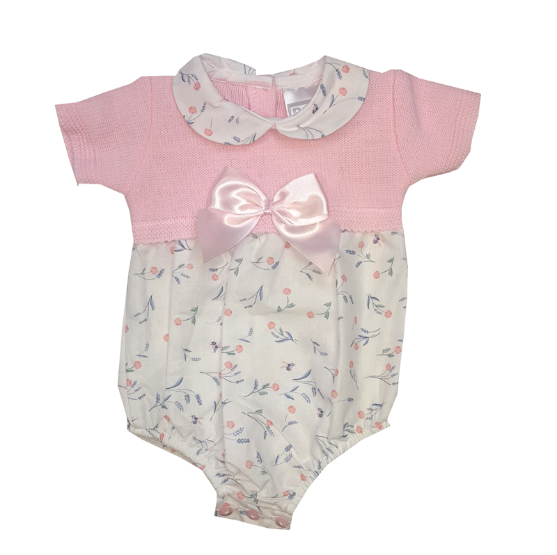 Pex B8315014 5013443825203 PXLilibethR "Floral" Romper (Newborn - 9 months)
