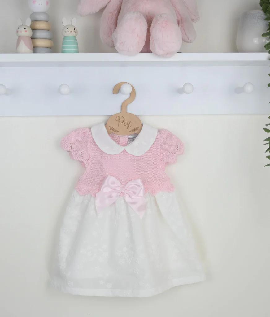 Pex  * PXMACIE_Dr_P  Pink Macie Dress (0-12 months)