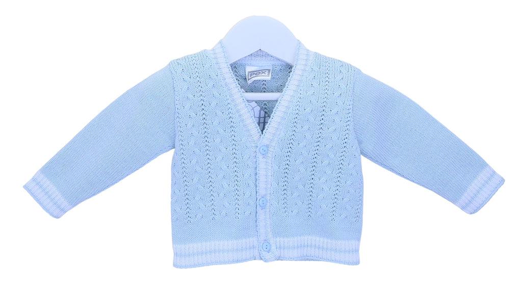 Pex   PXMilford_C_SkW Cotton Cardigan (NB-24 months)