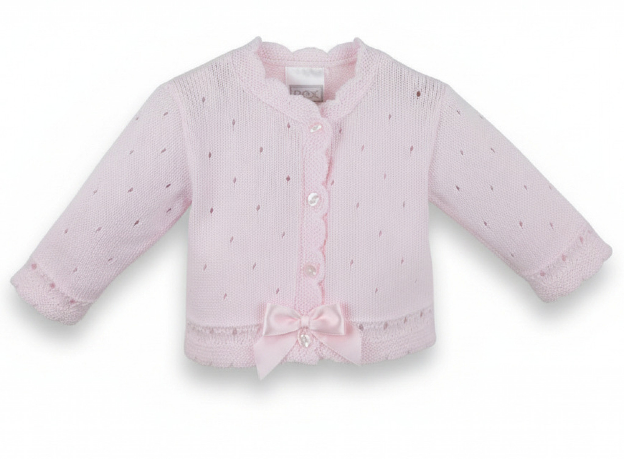 Pex B0208 * PXMiranda-P-B Pink Miranda Cardigan (6-24 months)