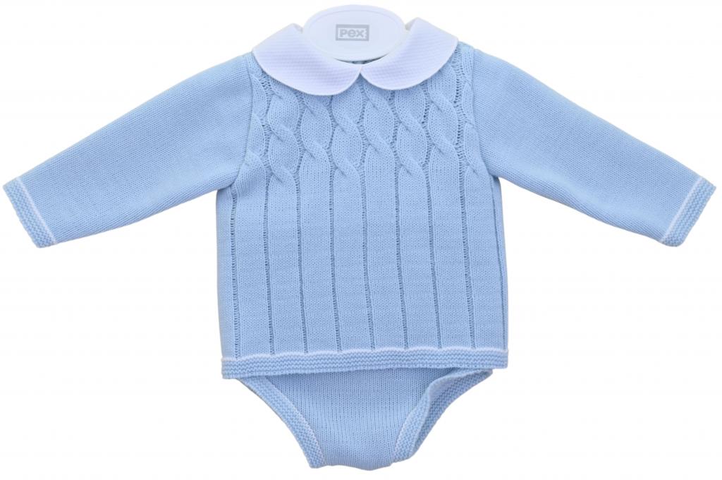 Pex   PXRowan_JP_S Rowan Sky Jam Pant Set (0-12 months)