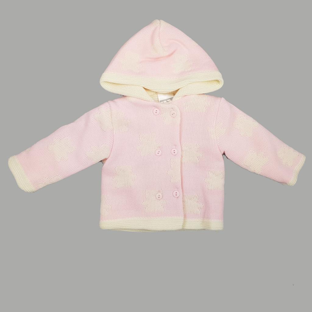 Pex LulieP  PXTeddy_P Double Knit Cardigan (Nb-6 months)