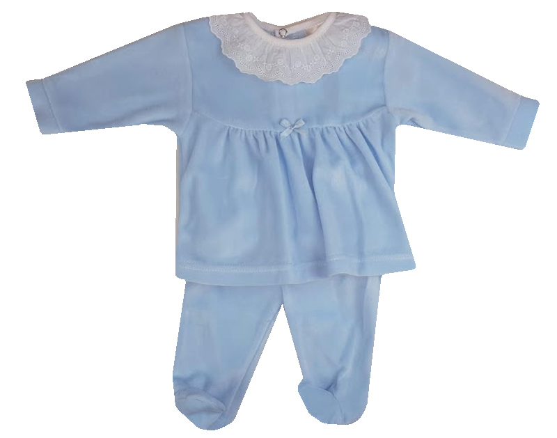 Pex   PX_Broderie Sky Two Piece (0-6 months)