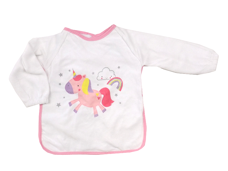 Rock a bye baby 5055578167599 RB15998 "Unicorn" Sleeved Bib