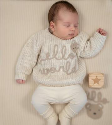 RBJ16199  True Knit Boxed Jumper & Wrap  (0-3 months)