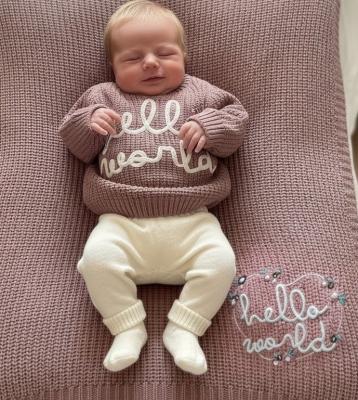 RBJ16200  True Knit Boxed Jumper & Wrap  (0-3 months)