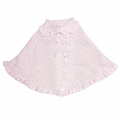 Rock a bye boutique China * RBA24452-P Knitted cape ( 3-24 months)