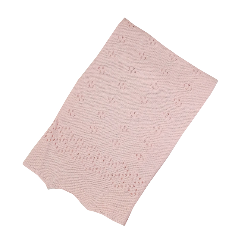 Rock a bye boutique 5055578174863 RBBK11624 Pink Pointelle Shawl
