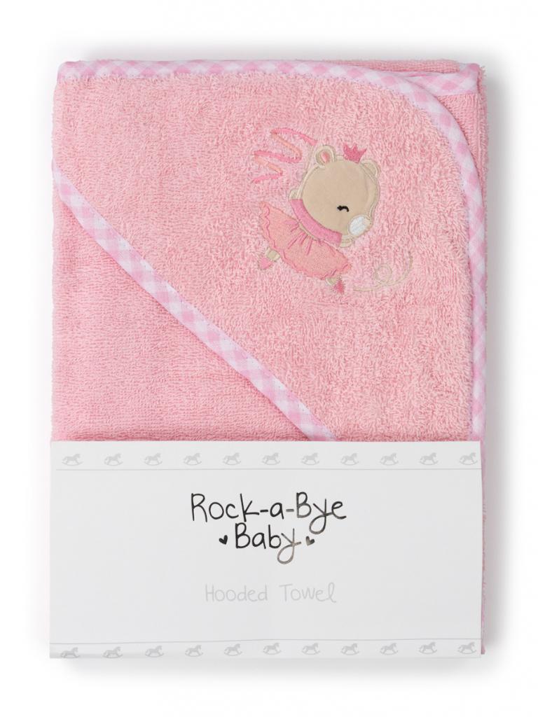 Rock a bye baby T20719 5060286763872 RBBT20719 "Ballerina" Hooded Robe