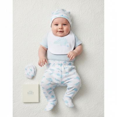 Rock a bye boutique  5056623200315 RBC04961 Dinosaur Memory Book 6 Piece Set (NB - 6m)