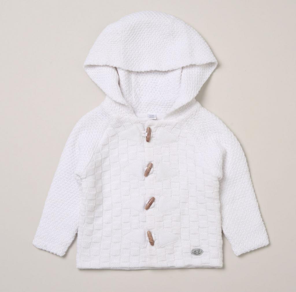 Rock a bye boutique China  RBC05132 Toggle Basket Weave Cardigan (0-12 months)