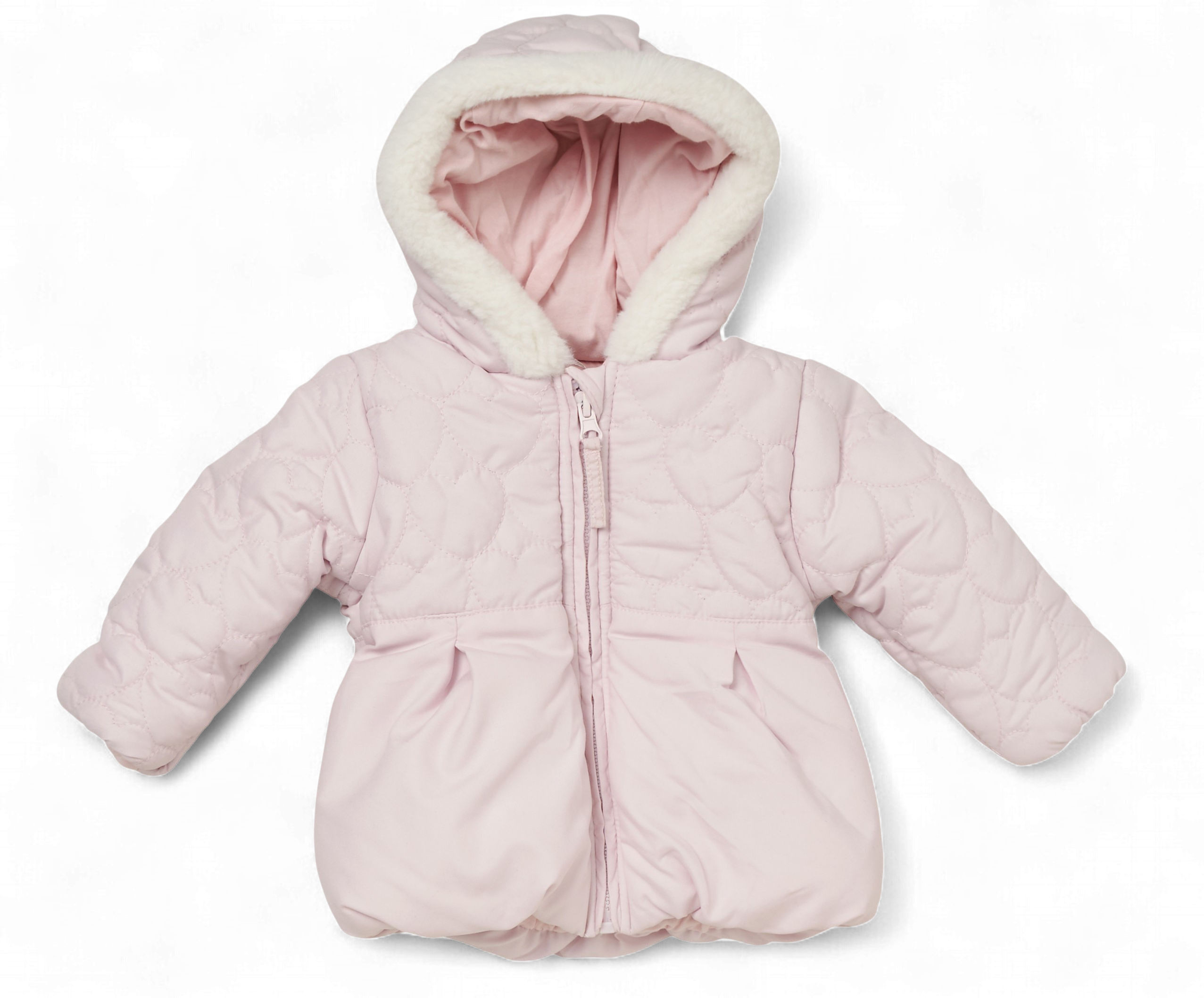 Rock a bye boutique   RBC05334Ap Pink Microfibre Jacket (0-12 months)