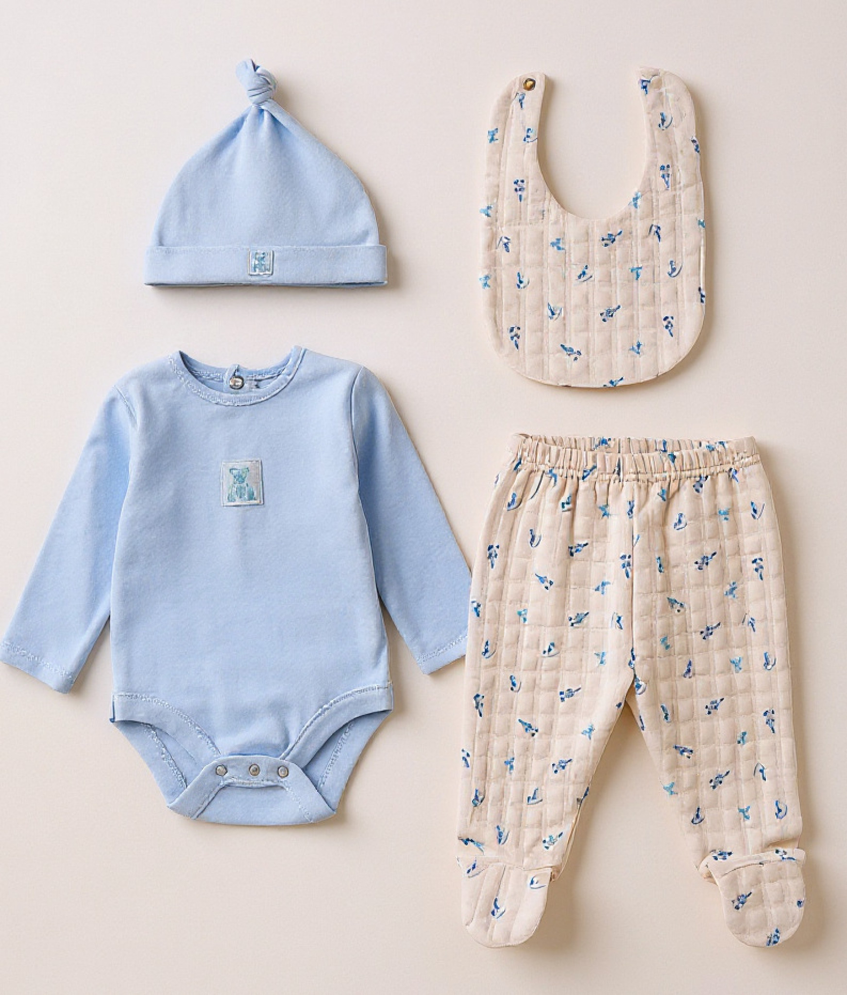 Rock a bye boutique China * RBC05744-S Toy Box Quilted and Ribbed Set (0-12 months)