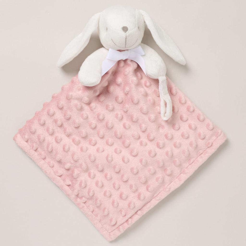 Rock a bye boutique C05755AW24 5056623222041 RBC05755 Dusky Pink Bubble "Bunny" Comforter