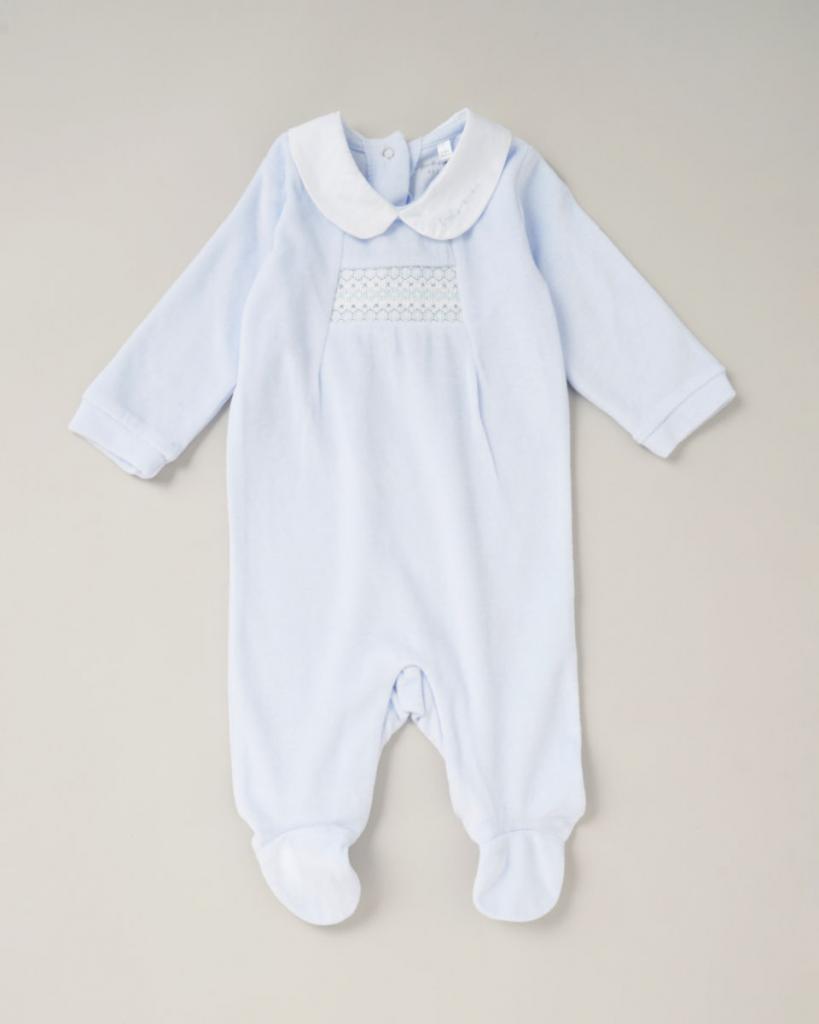 Rock a bye boutique   RBC06295  Smock Panel All in one(0-9 months)