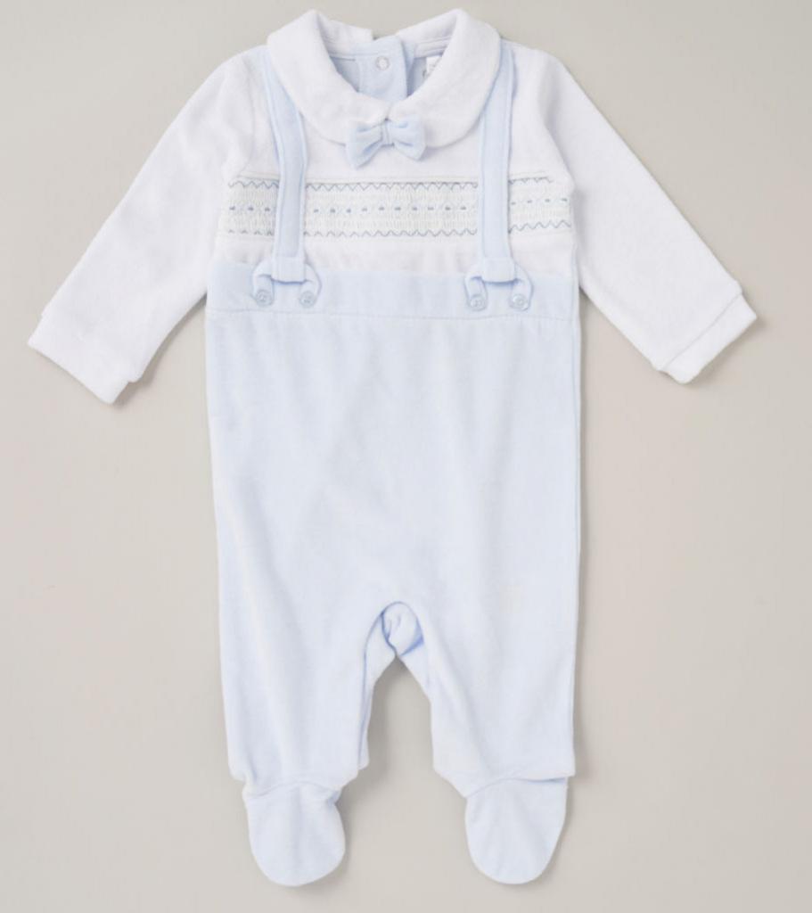 Rock a bye boutique   RBC06298 Smocked All in one(0-9 months)