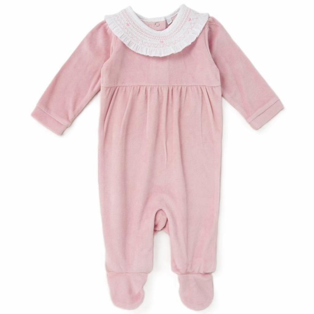 Rock a bye boutique   RBC06301 Smock Collar AIO (B) (6-9 months)
