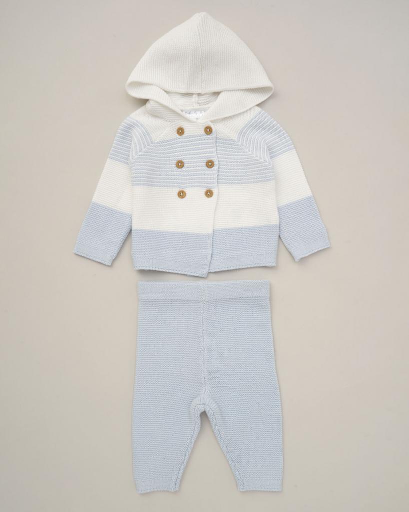 Rock a bye boutique D06994  RBD06994 Knitted Hooded set (0-12 months)
