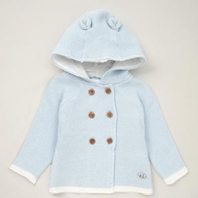 Rock a bye boutique D07151 * RBD07151S Hooded double knit cardigan (0-9 months)