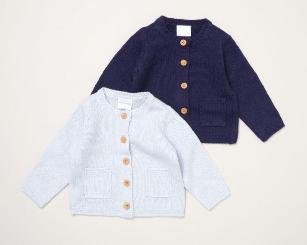 Rock a bye boutique E07657  RBE07657 Twin Pack Cardigan (0-12 months)