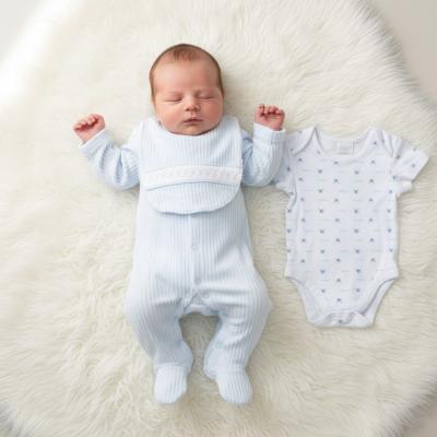 RBE07780   Ribbed velour nursery Layette Set  (Nb-6 months)