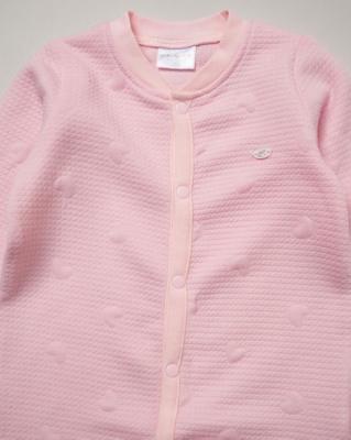 Rock a bye boutique E07817 * RBE07817S Heart Textured Layette Set (0-3 months ONLY) SINGLE