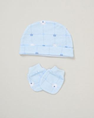 Rock a bye boutique E08846 NB=50567565157775=5056756515782,6=5056756515799 RBE08846p "Bear" 5 Piece Layette Set (03 months)