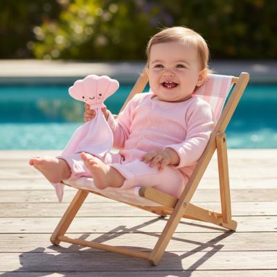 RBF09021NBP  Seashell Waffle Romper & Comforter  (0-12 months)