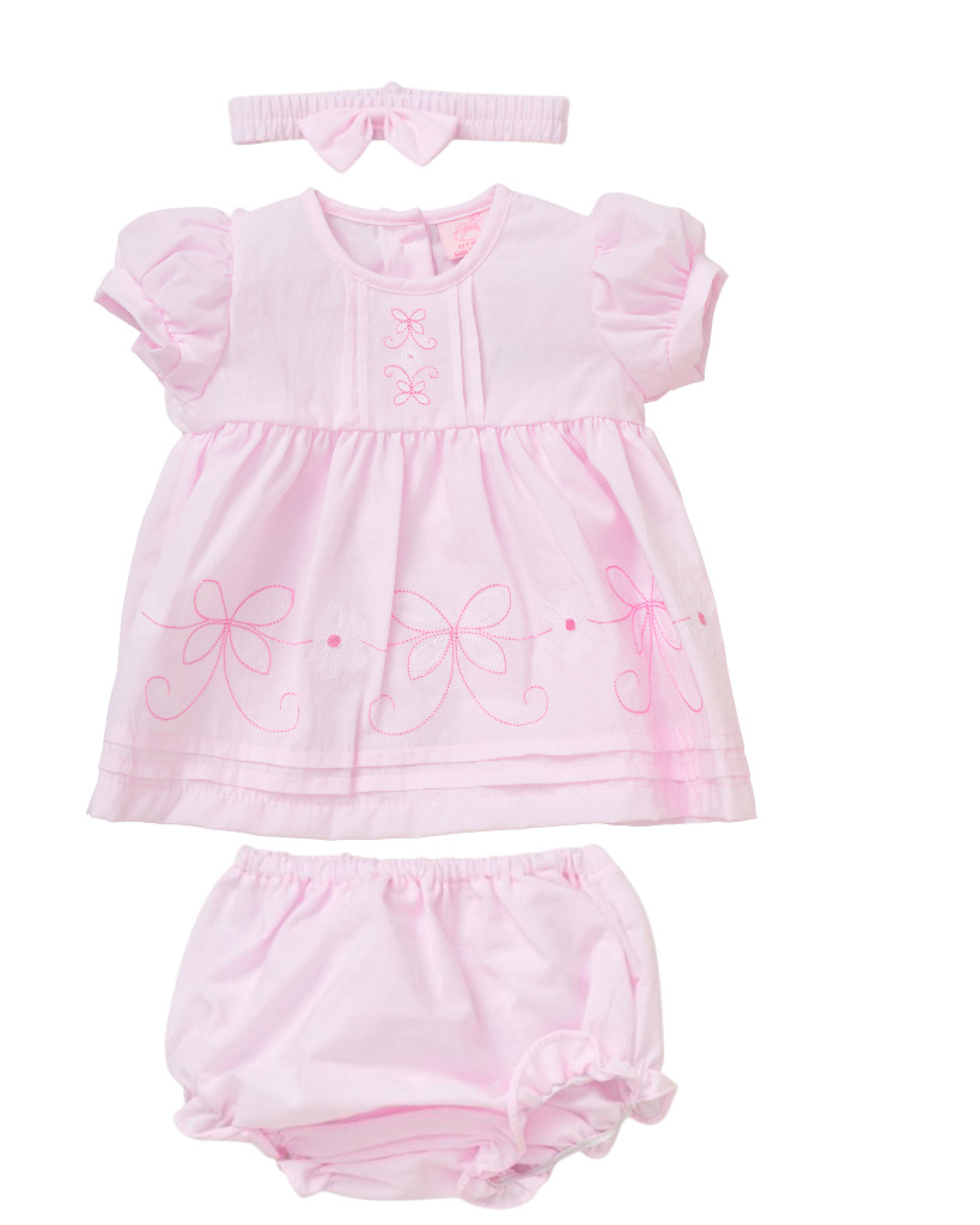 Rock a bye boutique F09177 INF 5056756574765 RBF09177-B Dress with Pants and Headband (9-24 months)