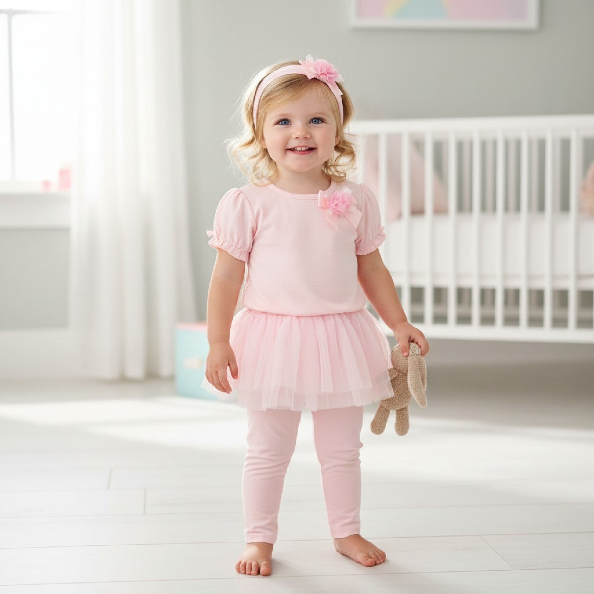 Rock a bye boutique F09845 NB 5056756564216 RBF09845p Tutu Leggings Set (9-24 months)