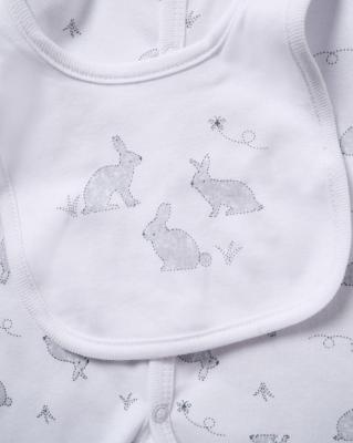 Rock a bye boutique F10110 * RBF10115-Wp 8 Piece "Bunny" Layette Set (NB only)