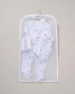Rock a bye boutique F10110 * RBF10115-Wp 8 Piece "Bunny" Layette Set (NB only)