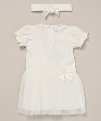 Rock a bye boutique F10174 NB 5056756564339 RBF10179W Tutu Dress Set (9-24 months)