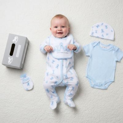 RBF10714-S  Furry Friends 5 Piece Layette Set  (Nb-6 months)