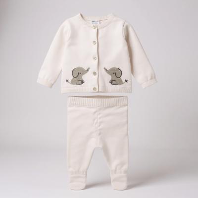 Rock a bye boutique G10830 * RBG10830 Elephant True Knit Cotton Set (0-12 months)