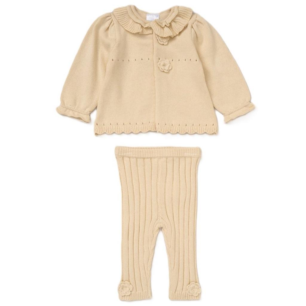 Rock a bye boutique G10857 * RBG10857 Knitted Frilled  Two Piece (0-12 months)