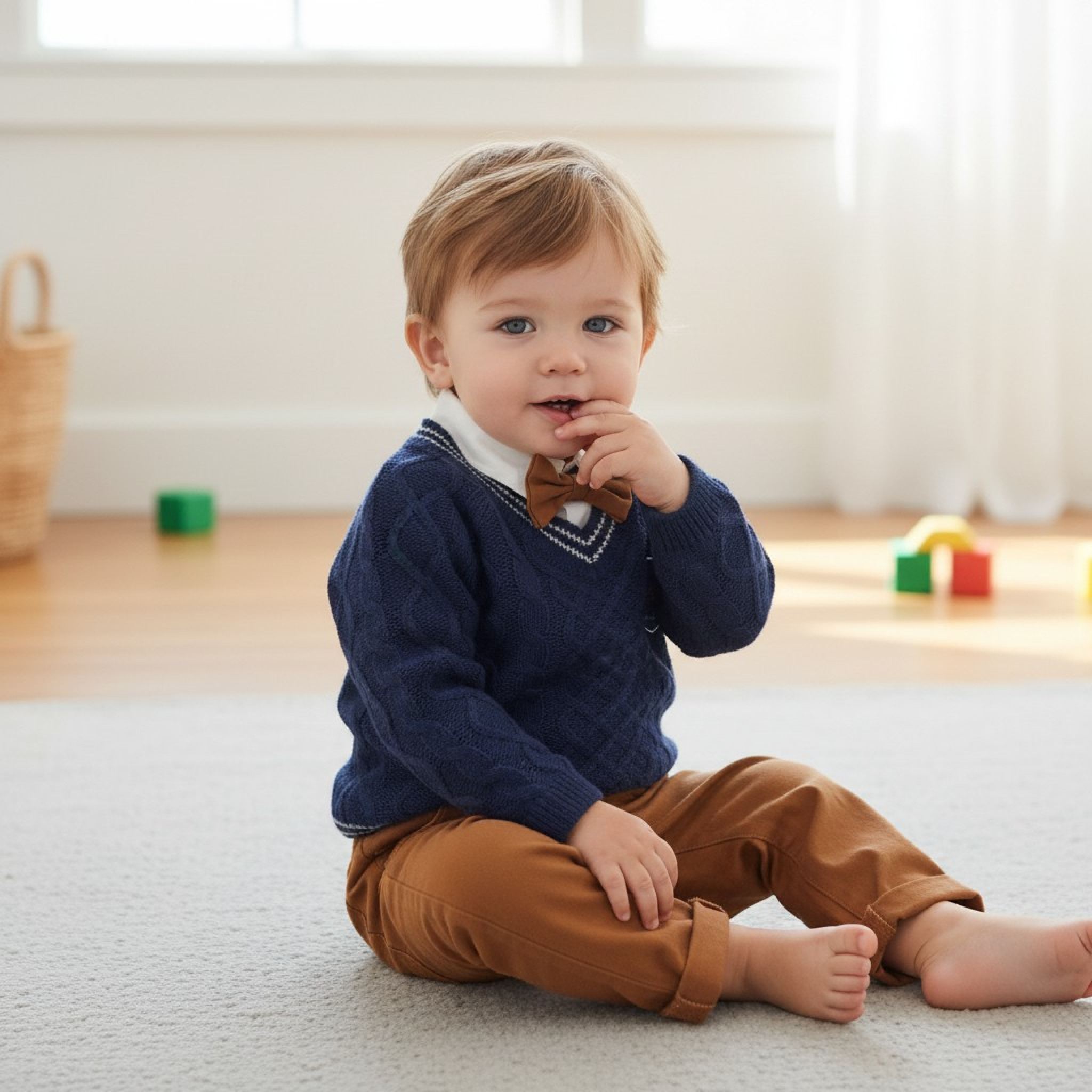Rock a bye boutique G10825 * RBG10993-A Knitted Three Piece (12-24 months)