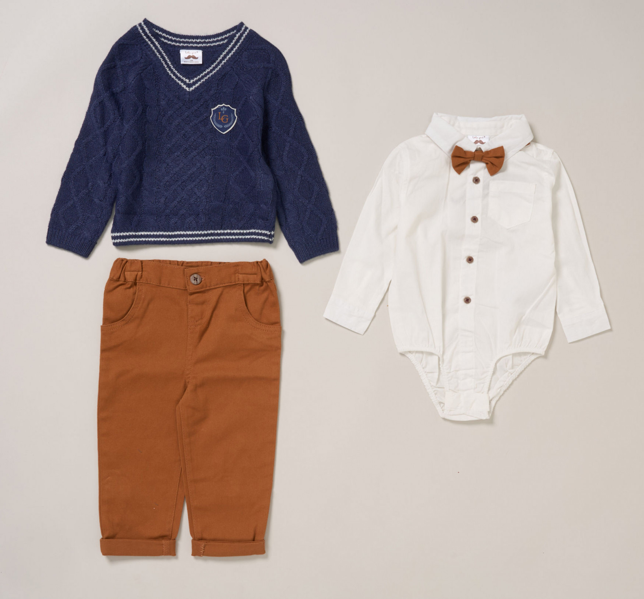 Rock a bye boutique G10825 * RBG10993A Knitted Three Piece (12-24 months)