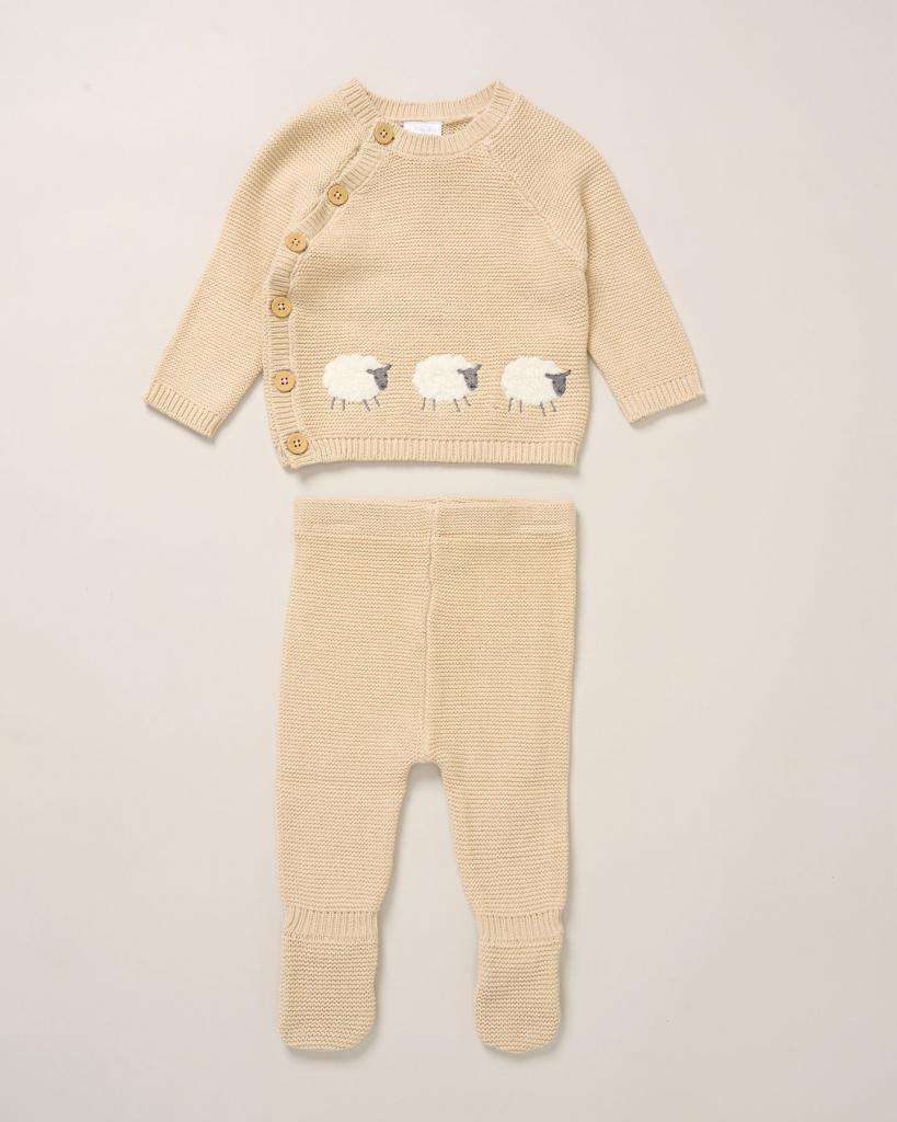 Rock a bye boutique G12465 * RBG12465 Sheep  True Knit Cotton Set (0-12 months)
